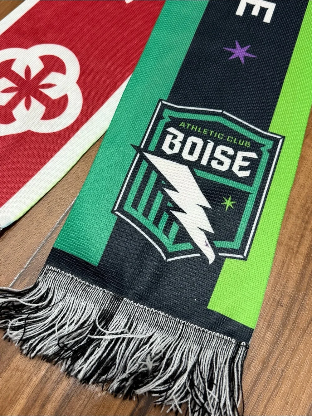 Athletic Club AC Boise Team Scarf Soccer USL